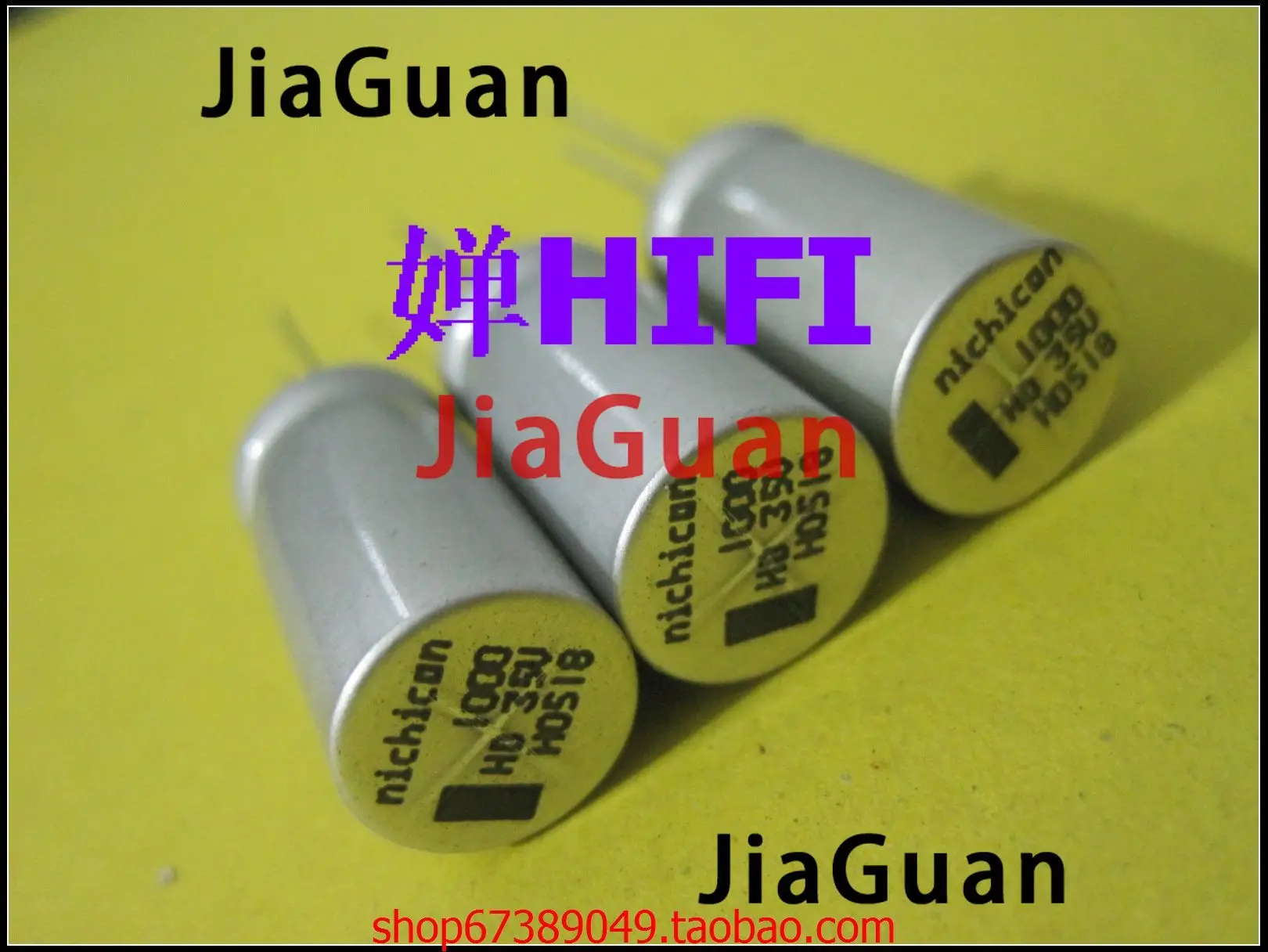 

10PCS NEW NICHICON HD 35V1000UF 12.5X25MM Aluminum electrolytic capacitor 1000UF 35V high frequency low resistance 1000uF/35V