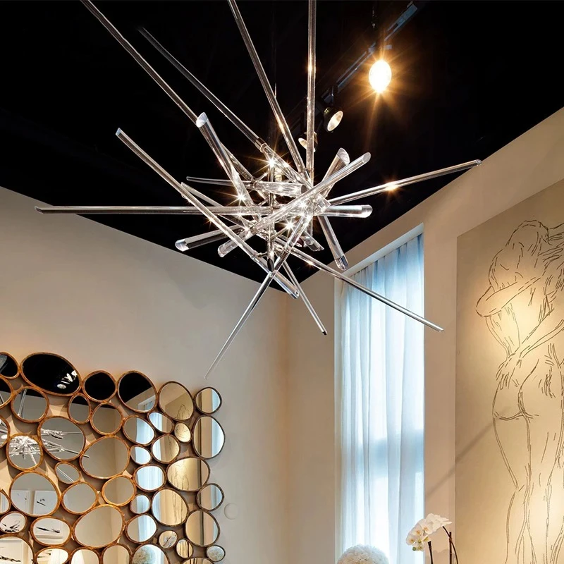 

AiPaiTe American LED Cottage Stairwell Pendant Light, Acrylic Cone Fixture, Ceiling Pendant for Home Decor.