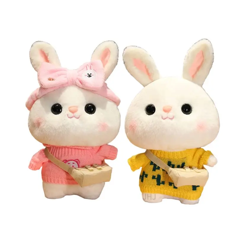 

Kawaii LaLafanfan Cafe Rabbit Plush Doll Cute Cartoon Bunny Plush Toys Soft Stuffed Animal Kids Doll Birthday Gifts For Girls