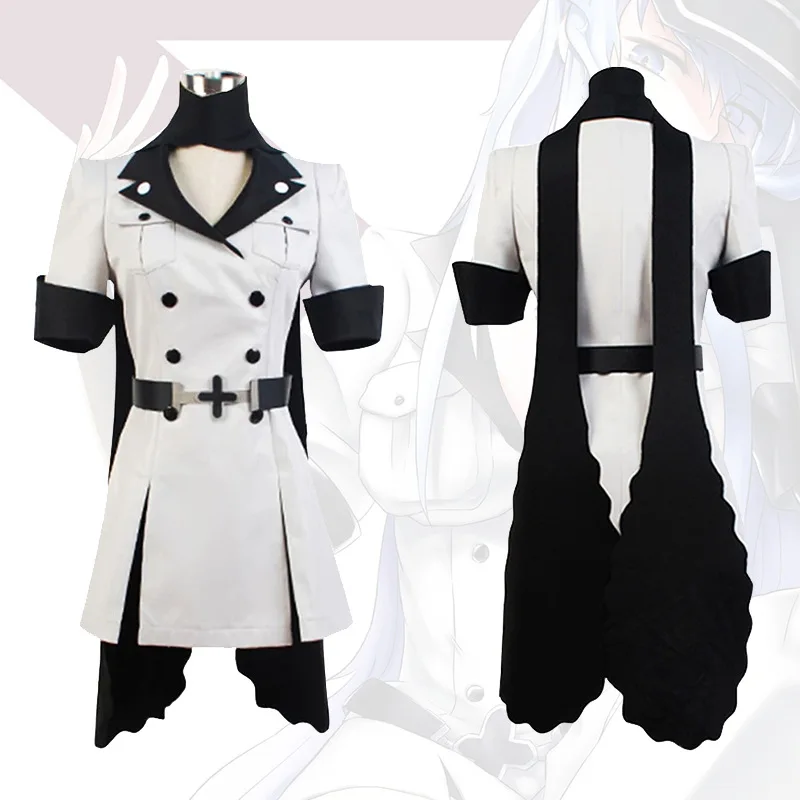 Akame ga Kill: Esdeath | Imperial Military Uniform Cosplay Costume Set 25 Akame ga Kill Esdeath Imperial Military Uniform Cosplay Costume