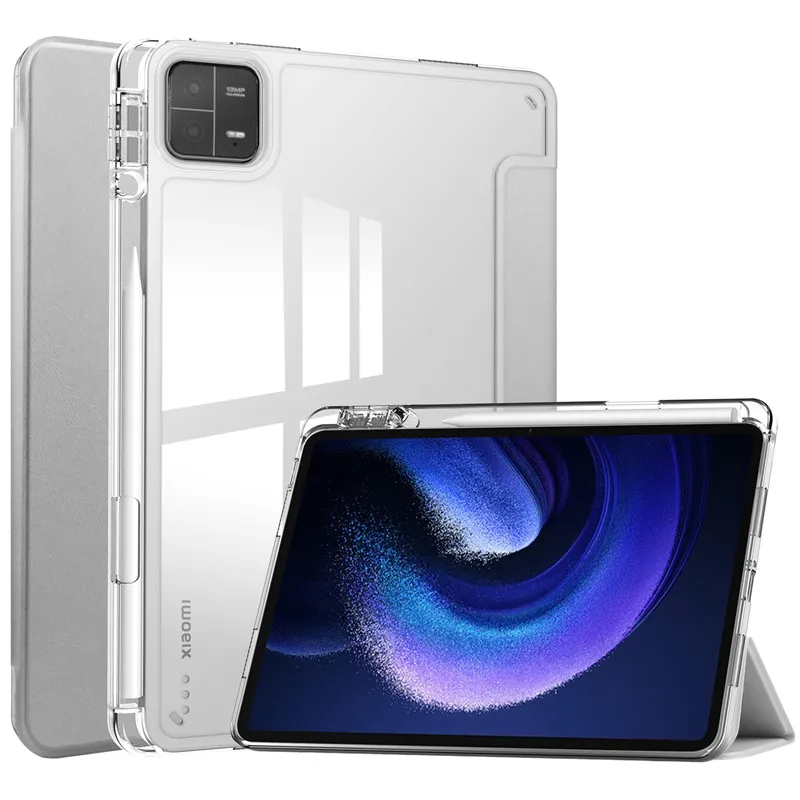 Smart Tablet Funda For Xiaomi MiPad 6 Pro Case With Pencil Holder Shell For Xiaomi Pad 6 Pro Case 2023 11 inch For Mipad6 Cover_voghion.com