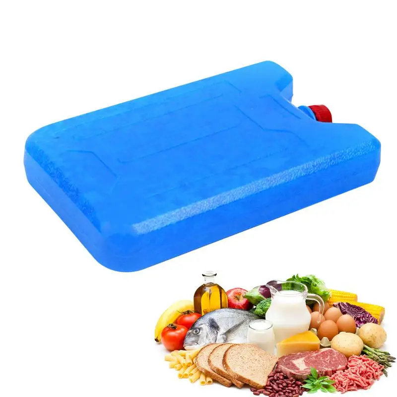 Ice Packs For Cool Box Portable Reusable Freezer Packs Long Lasting Cool For Coolers Freezer Blocks Box Camping