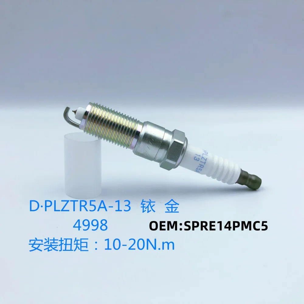 4/6Pcs SPRE14PMC5 4998 PLZTR5A 13 Iridium Spark Plug For Chrysler 300C