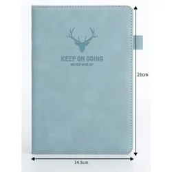 1pc Elegant Journal Notebook for Daily Business and School Use (1pcs B)