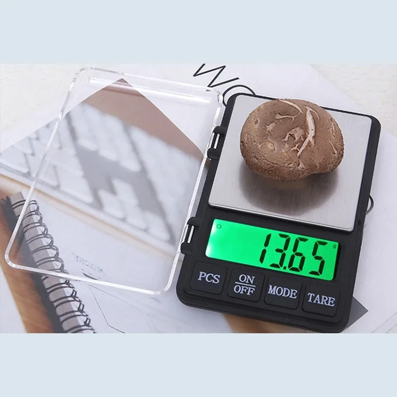 

0.01g 0.1g Electronic Scales Precision Libra Jewelry Scale Weight Portable Digital Kitchen Food Scale Weighing Tools