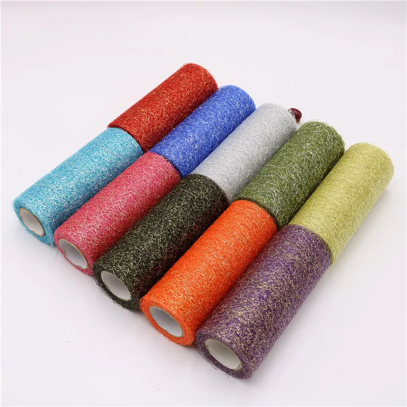 

10yards Tulle Roll Mesh Lace Ribbon Hairbow DIY Headbands Sewing Material