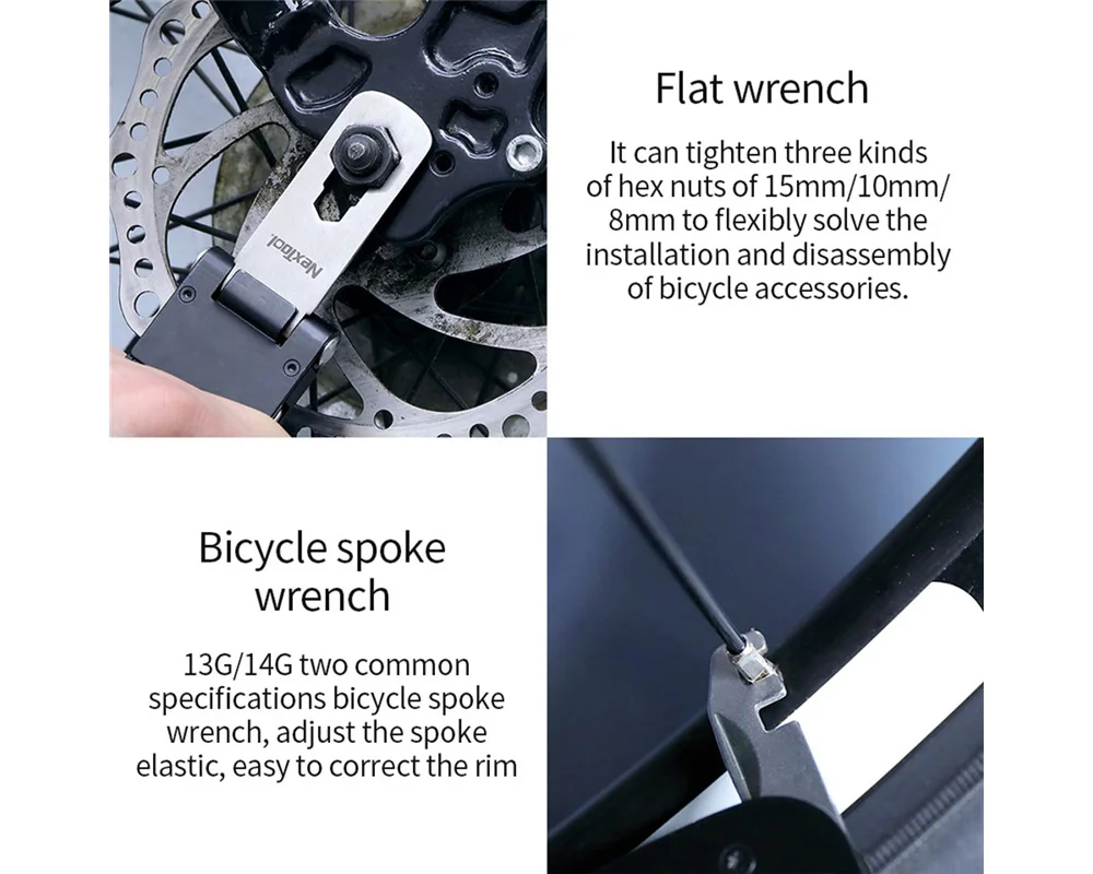 Xiaomi NexTool Multi-used EDC Magnetic Screwdriver With Driver Bicycle Repair Compact DIY Household Bike Pocket Mini Fold Tools - AliExpress