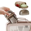 Travel Soap Container with Lid & Drain Sealed Soap Dishes Leak Proof Shower Soap Case for Shower Bath Traveling 1
