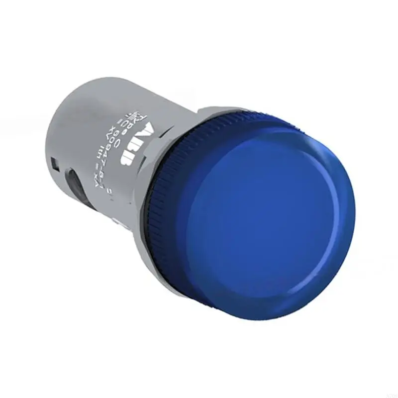 밝은 산업용 LED 표시기 램프 29mm 패널 마운트 디자인 24V 빨간색 녹색 파란색 노란색 흰색 옵션과 호환 가능