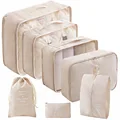 7pcs White