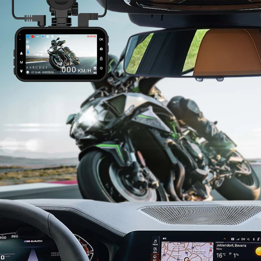 Thieye ڵ  , GPS  ĸ ī޶ , 3.0 ġ ڵ  ķ, ڵ DVR    ķ, 1080P HD
