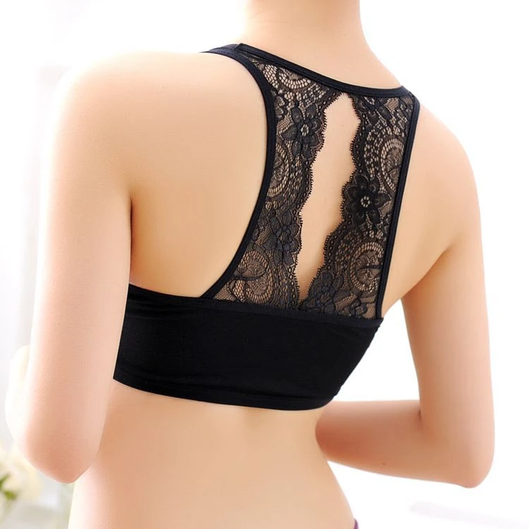 Women Lingerie Bra Sexy Wrapped Chest Crop Top Strapless Bra Lace Lingerie Bras For Women Underwear Brassiere Tops js1856