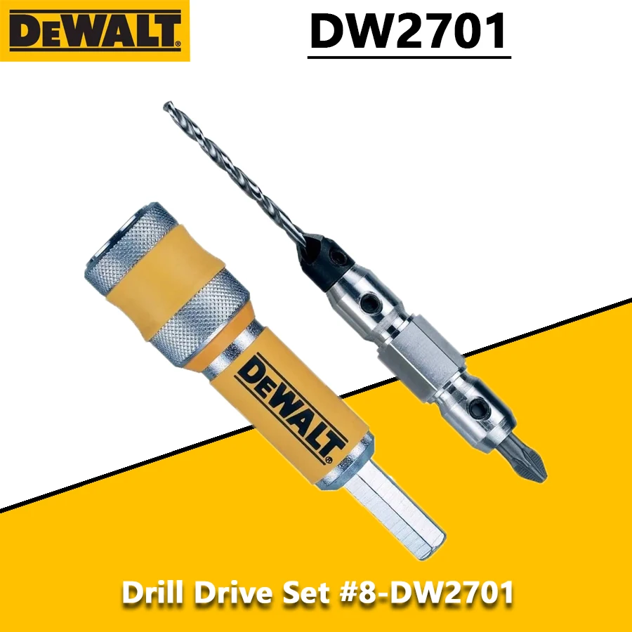 DEWALT DW2701 #8 Drill Drive Set Drill Flip Drive Complete Unit 2