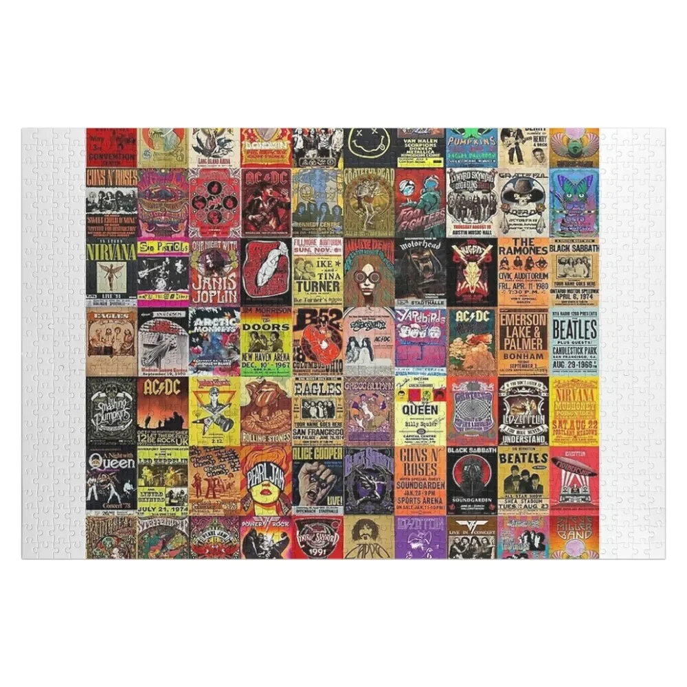 rock collage Jigsaw Puzzle Customized Photo Toys For Children Puzzle