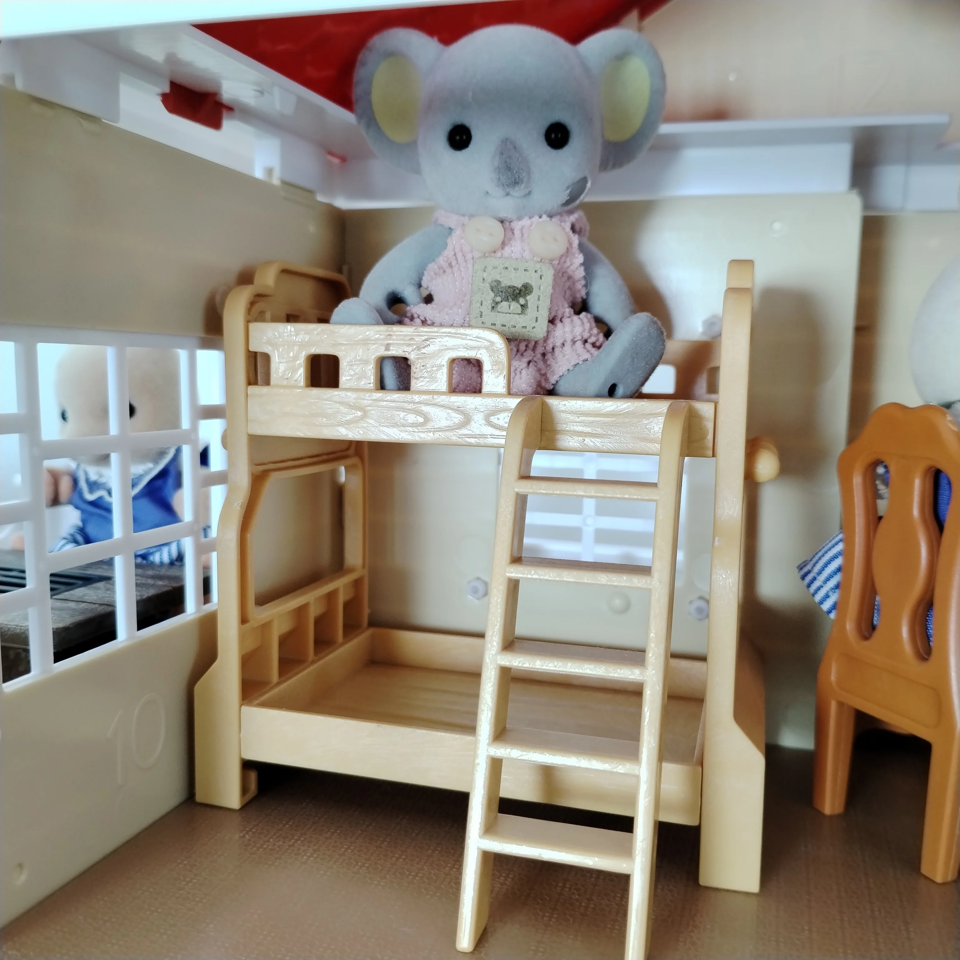Barbie Bunk Bed Barbie Bunk Beds Doll House Furniture Doll Bunk Bed Wooden  1:6, image size:3072x3072