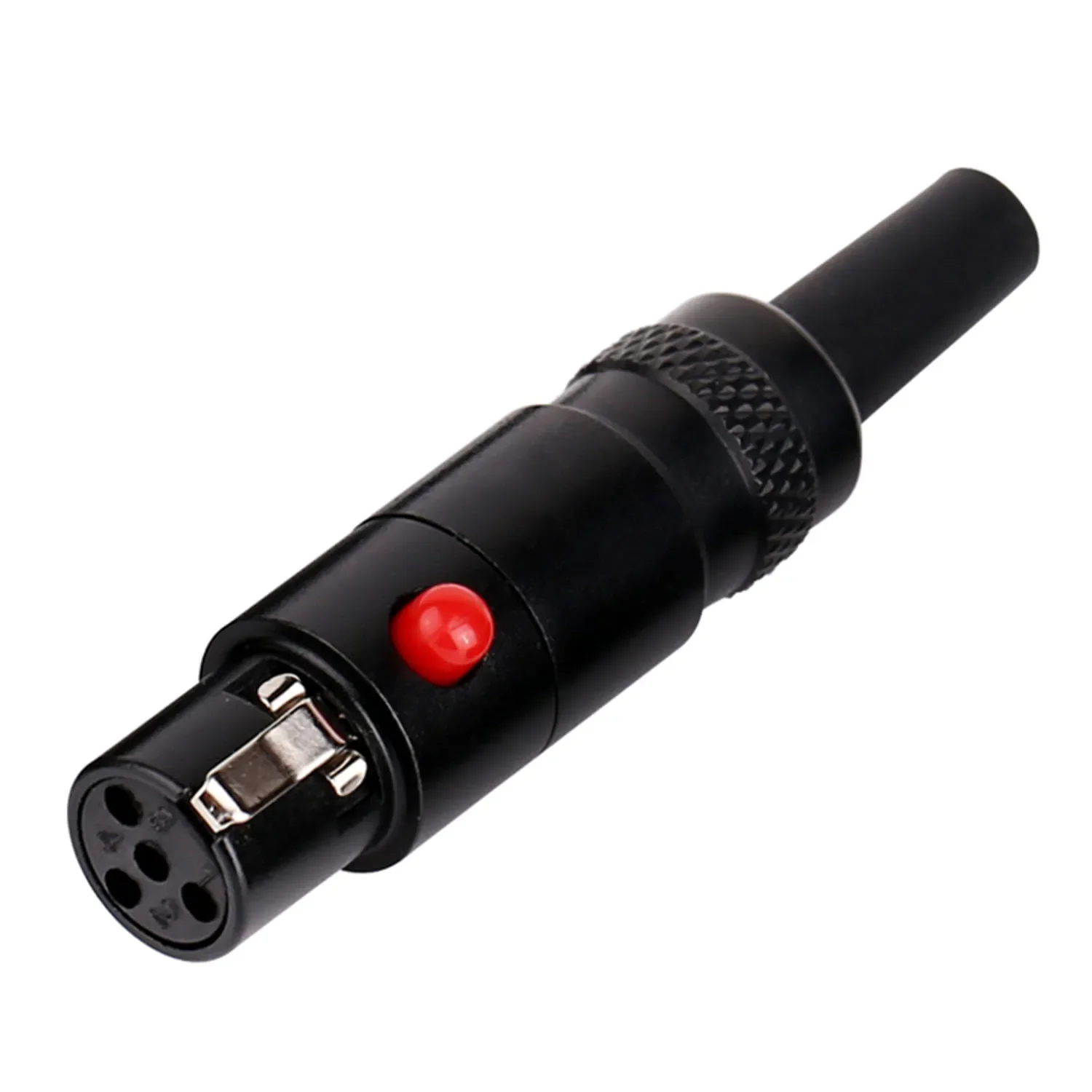 High Quaility 2 Pin 3 Pin 4 5 6 MINI XLR 4 Core Female Plug and Male Plug Wireless Microphone Head