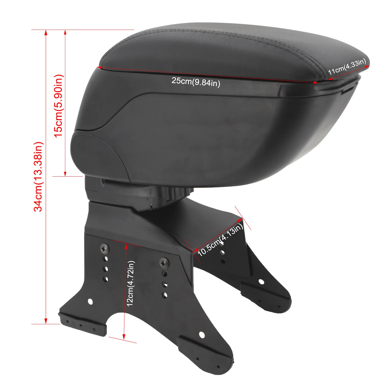 Universal Car Armrest Interior Center Console Storage Box For Nissan Toyota VW KIA Opel Fiat center console armrest car armrest box armrest box