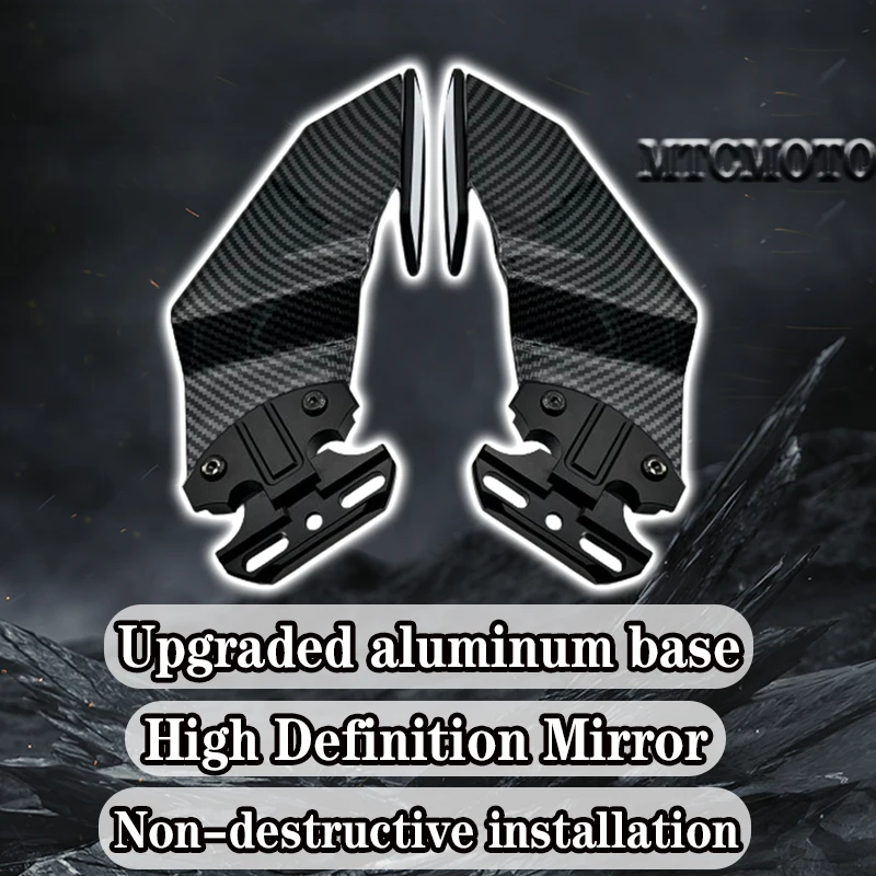 New zx4r Rearview Mirrors For Kawasaki ZX-4R ZX-4RR ZX 4R ZX 4RR