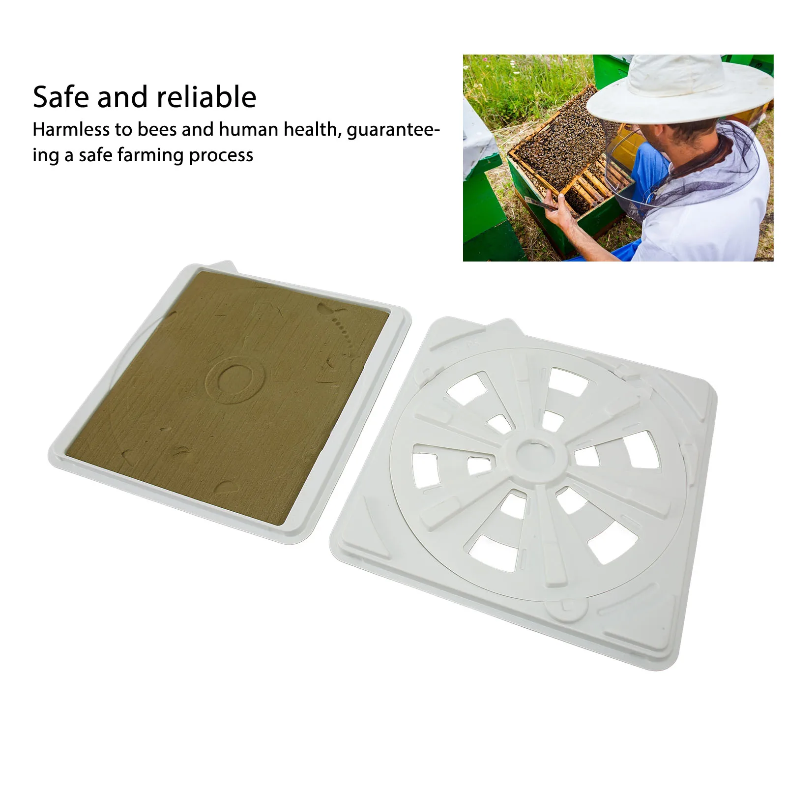 Formic Acid Evaporator Dispenser Plastic Beekeeping Treatment Tray Tool For Beehives Beekeeping Supplies