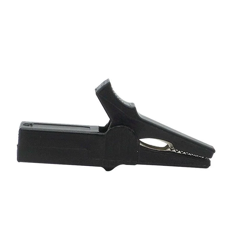 2PC Insulated Crocodile Clips Electrical Battery Connectors 5A Mini Alligator Test Clips For Stereo Application Power Terminal