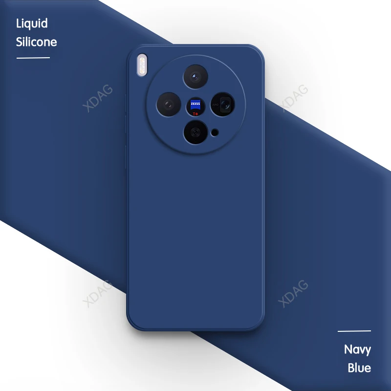 Premium Soft Silicone Classic Case with Original Square Liquid Camera Protection - High Quality Back Cover