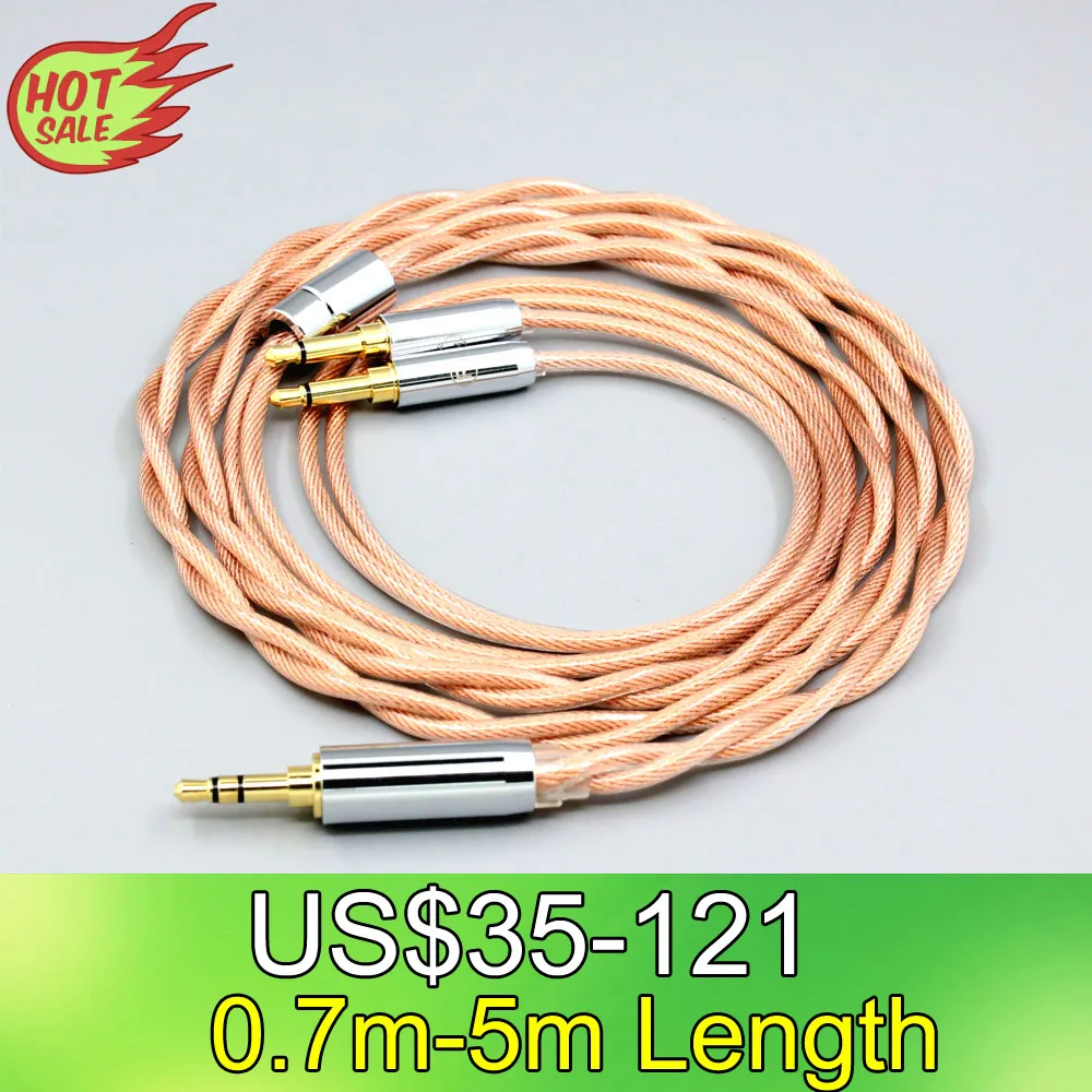 

Type6 756 core Shielding 7n Litz OCC Earphone Cable For Hifiman Sundara Ananda HE1000se V2 HE6se DEVA he400se He-35x LN007995
