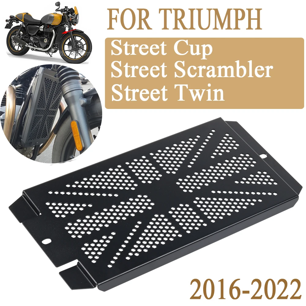 Защитная решетка радиатора мотоцикла для Triumph Street Cup Street Scrambler Street Twin 2016 - 2022 2021 2020 2019 2018