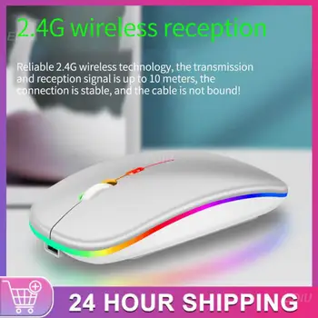 Wireless Mouse Led Backlit Portable Computer Accessories 1