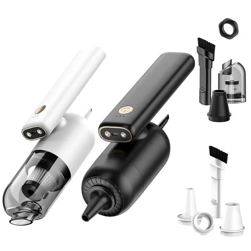 

Wireless Car Vacuum Cleaner Rechargeable Handheld Vacuum Cleaner Home & Car Dual Use Mini Cleaner Strong Suction Dust Catcher