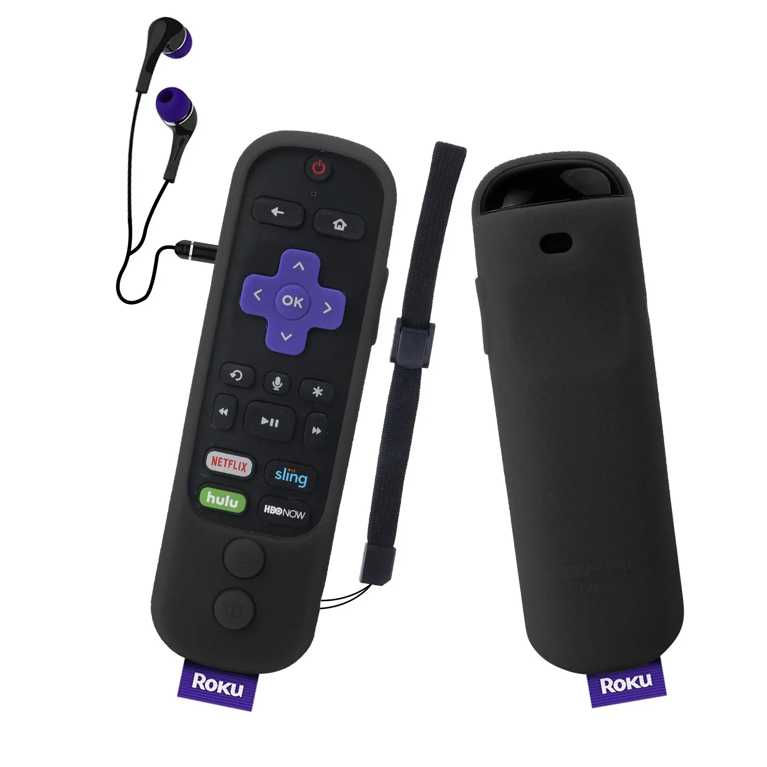 Silicone Case for 2018 Roku Ultra Remote/Roku Ultra 4661R with