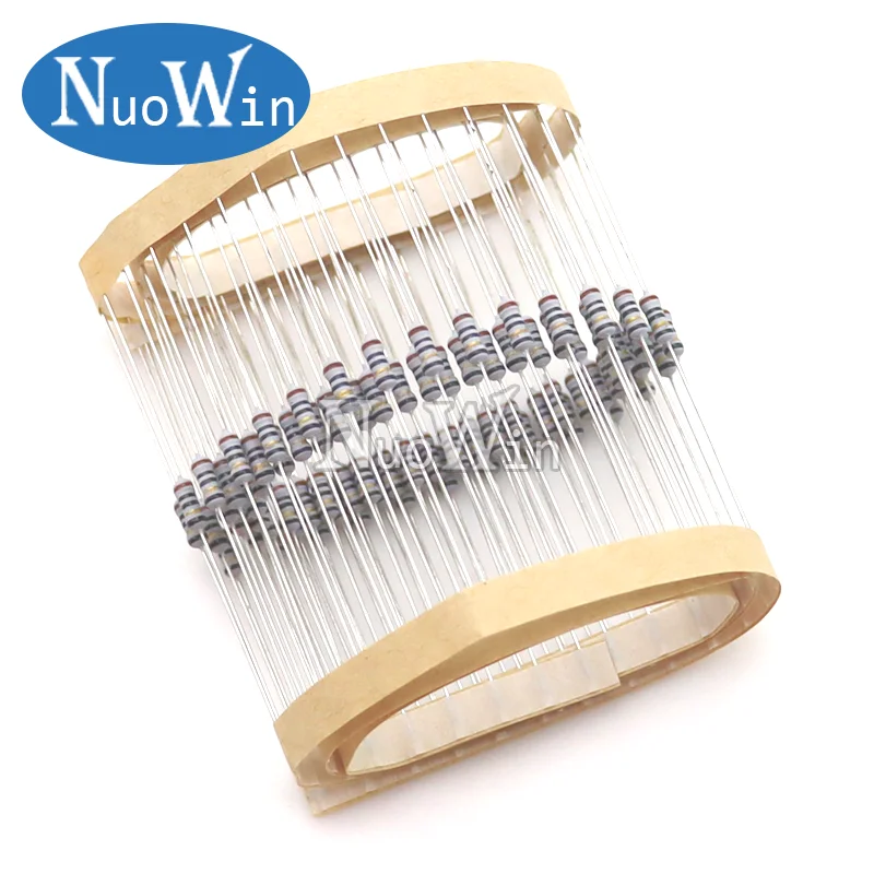 Wirewound Resistor 20pcs/lot 1/4W 0.25W 5% 0.5R 1R 2.2R 3.3R 10R 0.5 1 2.2 3.3 3.9 4.7 5.1 10 ohm
