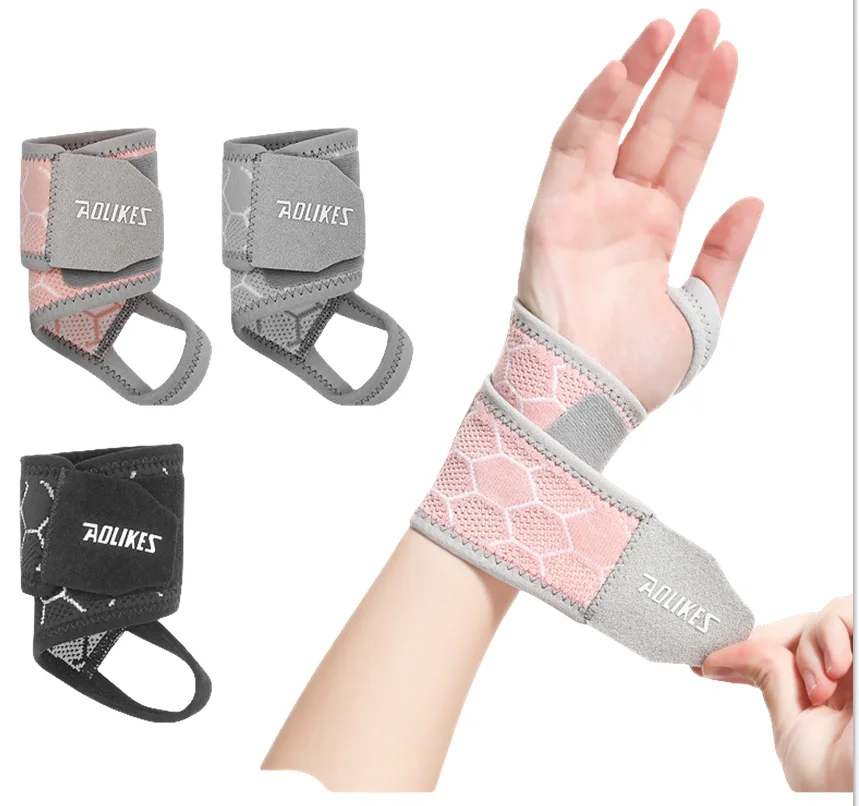

1pcs Unisex Reversible Sports Wrist Brace Thumb Stabilizer Adjustable Wrist Support Wrap for Basketball Weightlifting Running