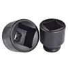 Impact Square Socket 1/2" Drive Heavy Duty 4 Point Air Socket Wrench  Square Head Screw 5-30mm for Choose 2