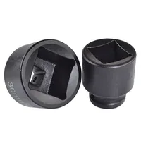 Impact Square Socket 1/2" Drive Heavy Duty 4 Point Air Socket Wrench  Square Head Screw 5-30mm for Choose 2