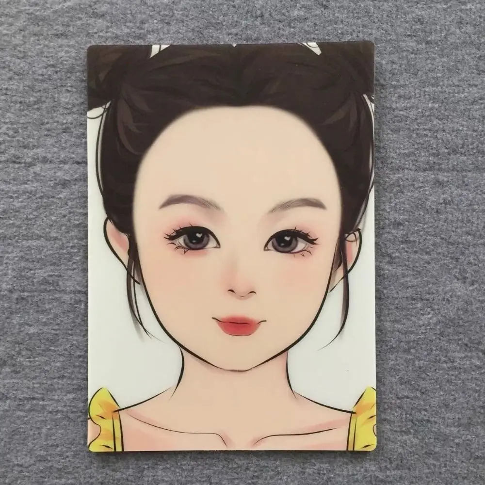 Reusable Makeup Painting Practice Template Creating Attractive Face Painting Stencil Board for Beginners Kids