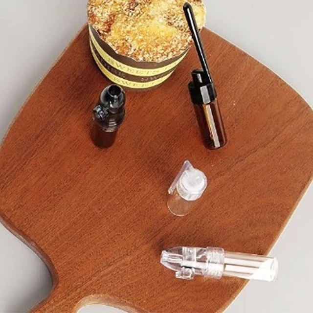 Set De 4 Tarros Dosificadores Para Especias - Mini Embudo Y Cuchara Incluidos, Ideales Para Viajes Y Cocina