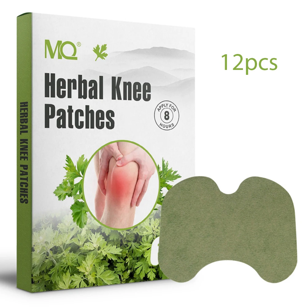 12pcsKneeJointPainPlasterWormwoodExtractStickerforJointAche