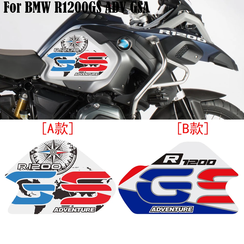 Tank Pad Protector R 1200 GS Stickers Oil Gas Fuel Decals Adventure For BMW R1200GS R1200 ADV GSA