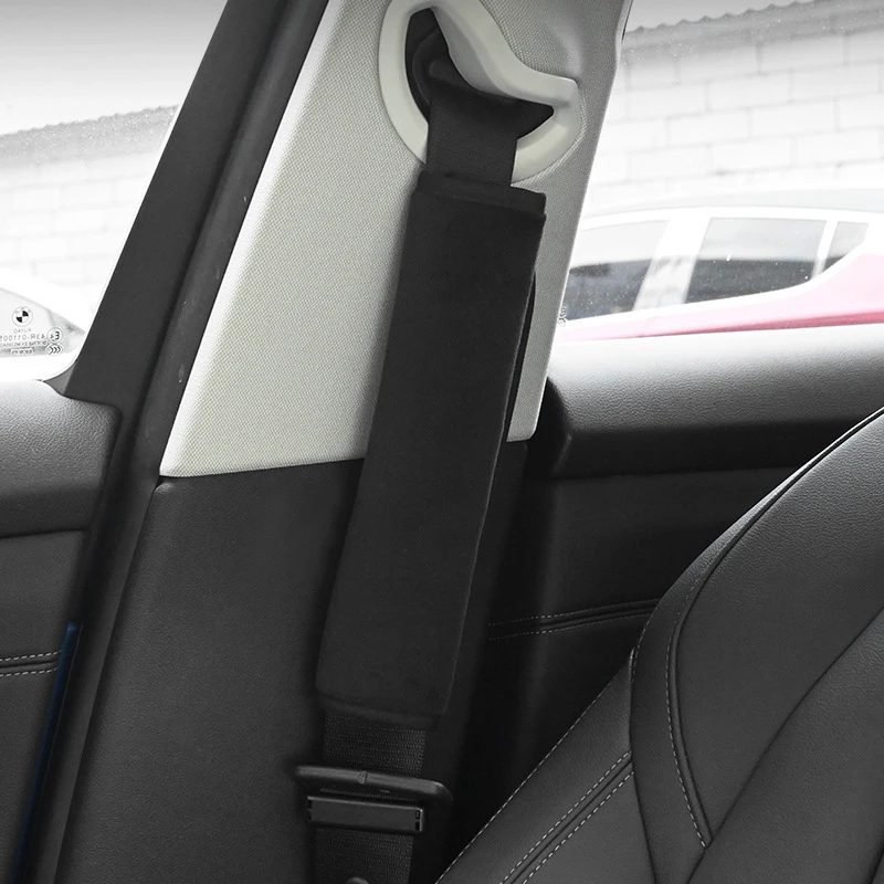 

Universal Car Seat Belt Accessories Soft Plush Auto Seat Belts Shoulder Pads Covers for Adults Youth Kid Car Interior Decoration