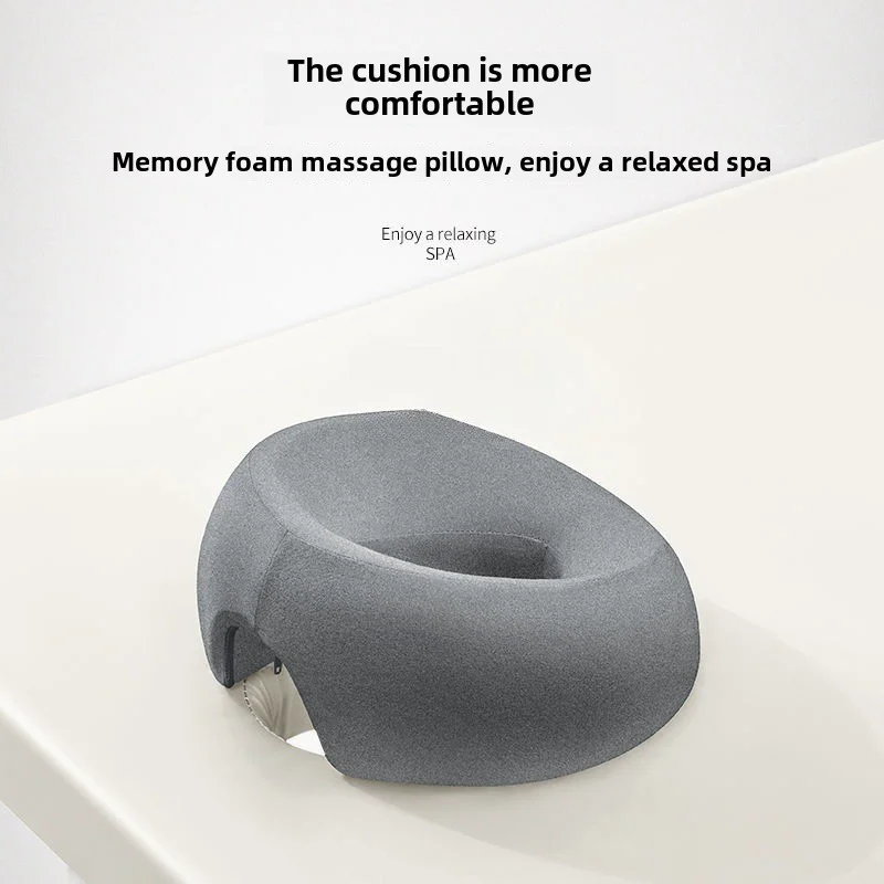 Body Massage Face Rest Pillow for Beauty Salon Ergonomics Lying Down Pillow Memory Foam Breathable Head Rest Support Pillow 3
