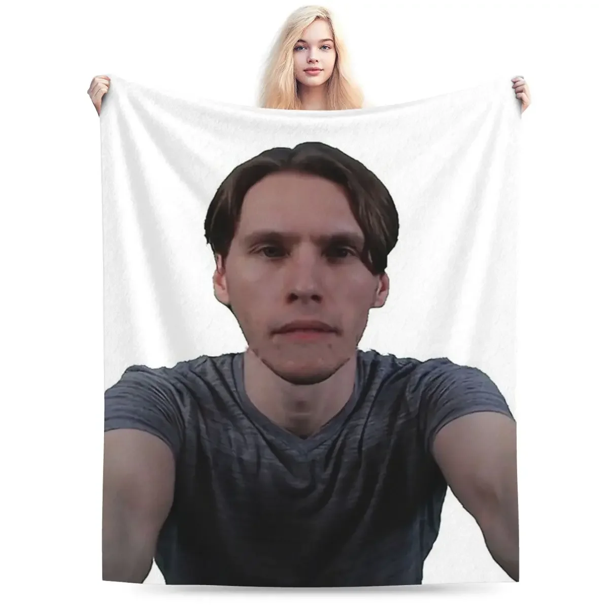 Jerma Holds You Blankets Soft Warm Flannel Throw Blanket Bedding for Bed Living room Picnic Travel Home Sofa 3