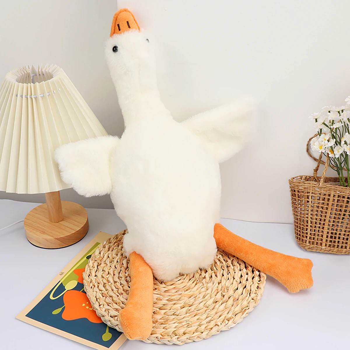 50cm Goose Plush Toy Soft Stuffed Animal Couch Pillow Bed Decor Gift for Kids Girls Women Birthday