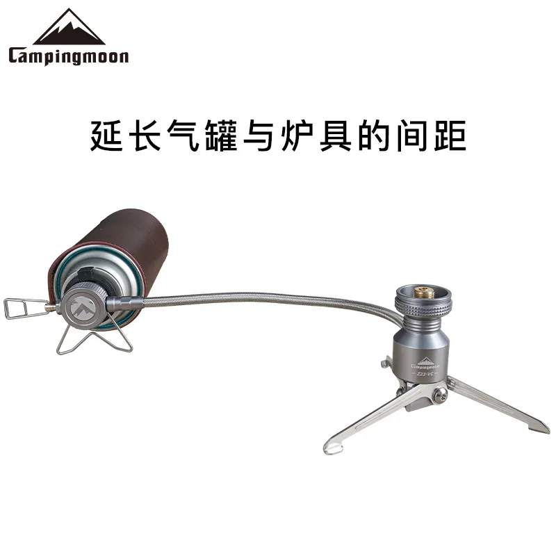 Gas Stove Lamp Support Tripod Campingmoon Z23 Gas Tank Rack Connect Adapter
