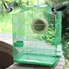 Bird Feeding Bowl Bird Cage Water Bowl Bird Feeding Trough Bird Half Round Food Box Parrot Feeding Tool Bird Cage Accessories 4