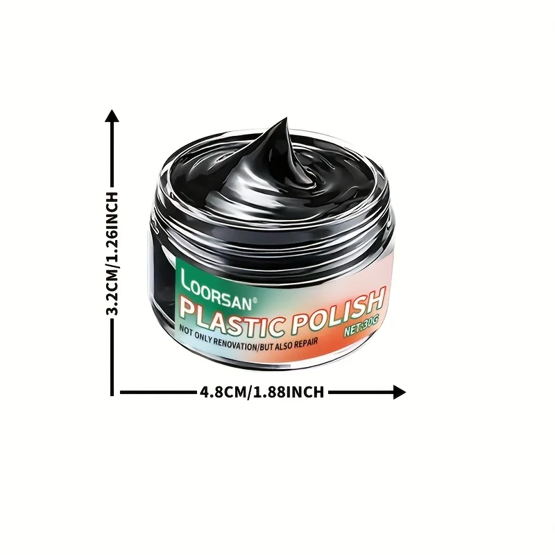 Universal Leather and Plastic Repair Polishing Wax - Automotive interior reconditioning cream for leather/plastic/rubber care 6