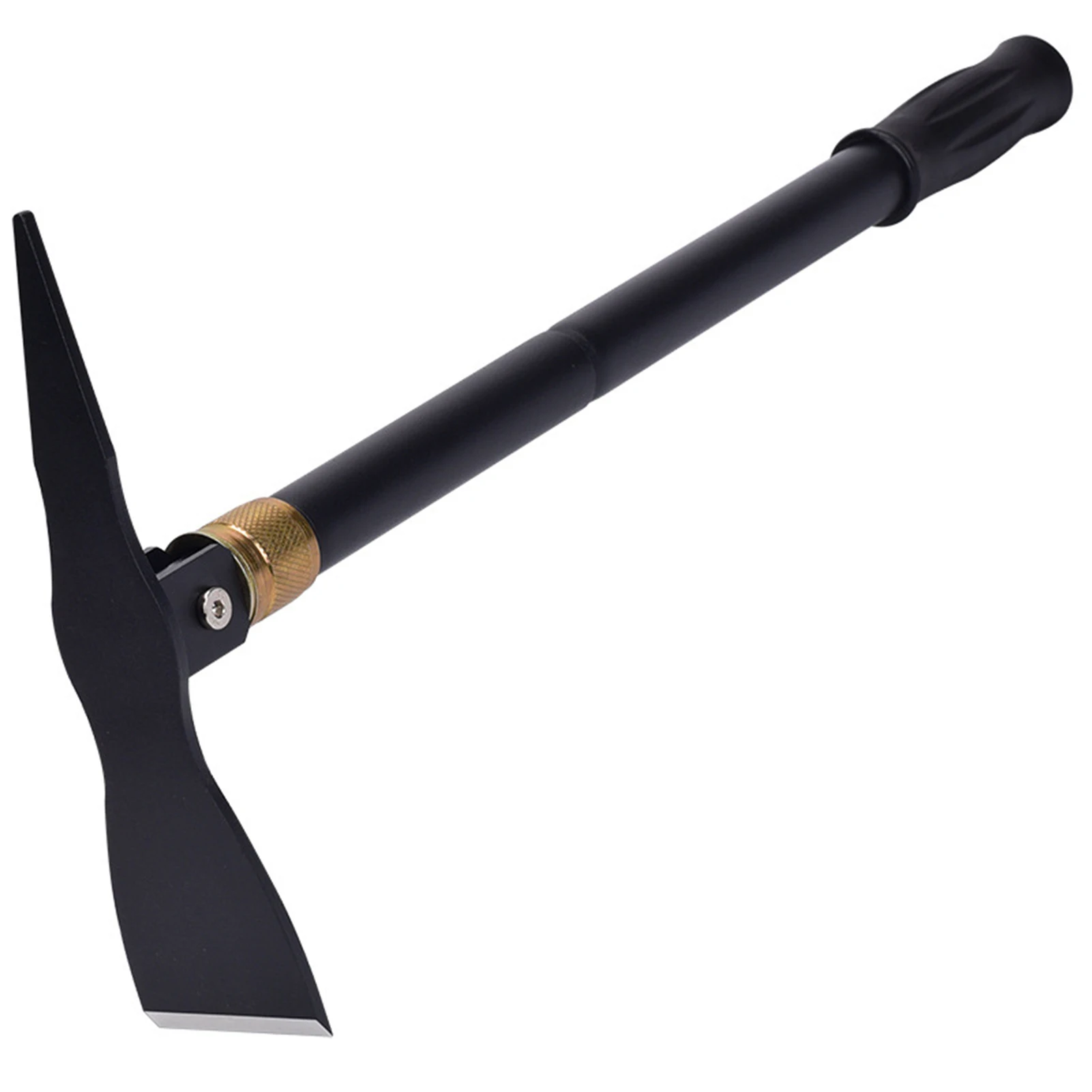 Garden Hoe Garden Pickaxe Manganese Steel Folding Shovel Hoe Pick Portable Camping Shovel Outdoor Garden Multipurpose Digging Tool