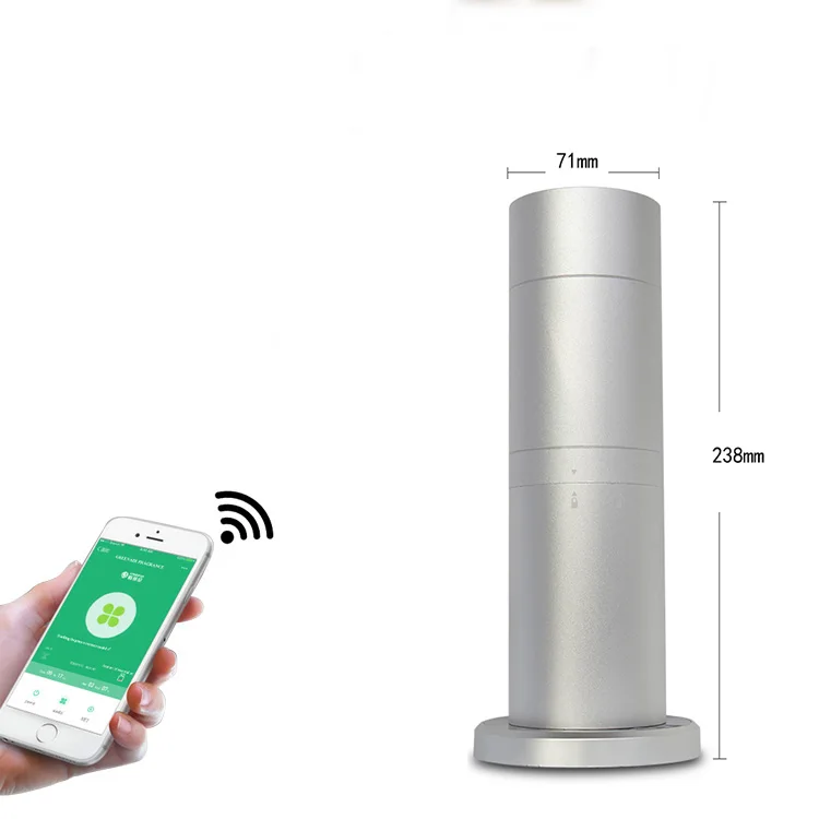 

Aluminum Fragrance Diffuser with Smart Control and Time Function