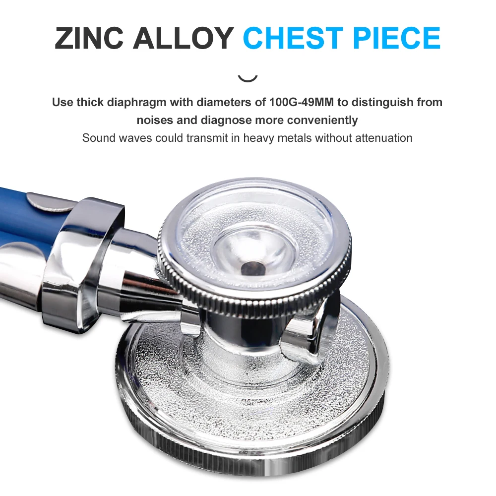 Cofoe Stethoscope Professional for Cardiology veterinary nurse dual head stethoscope,medical stethoscope