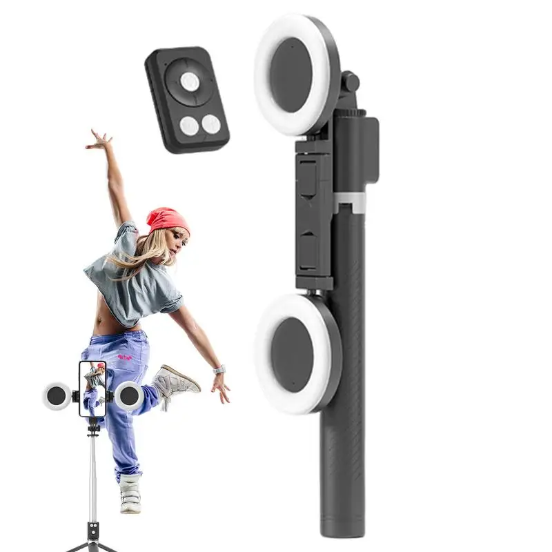 67-inch Height Selfie Stick Tripod Light Portable Wireless Blue Tooth Remote Phone Tripod For Travel Cell Phone Holder selfie stick tripod selfie stick cell phone selfie stick smartphone selfie stick phone selfie tripod