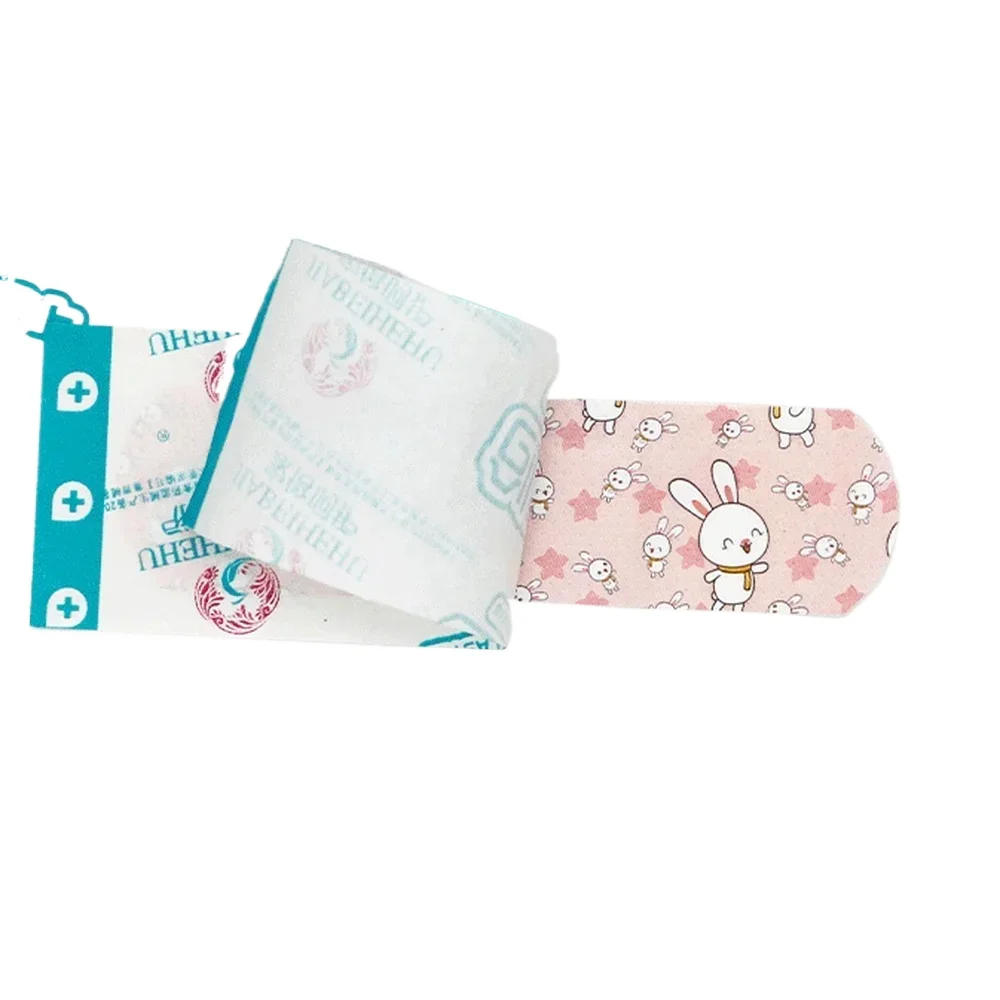120Pcs/lot Cute Cartoon Waterproof Band Aid Bandage Wound Care Adhesive Plaster First Camping Survival Travel Kit Accessories